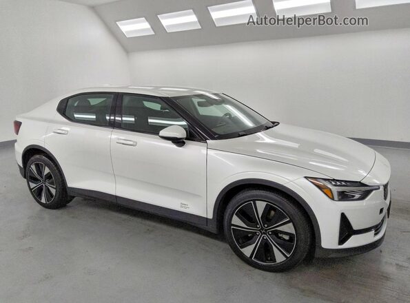 YSMEG3KA6PL136185 2023 POLESTAR 2 White Передня права чверть