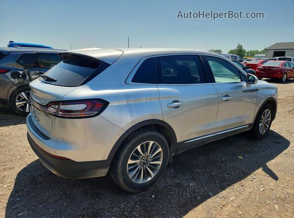 2LMPJ8K92KBL31007 2019 LINCOLN NAUTILUS Silver წინა მარჯვენა