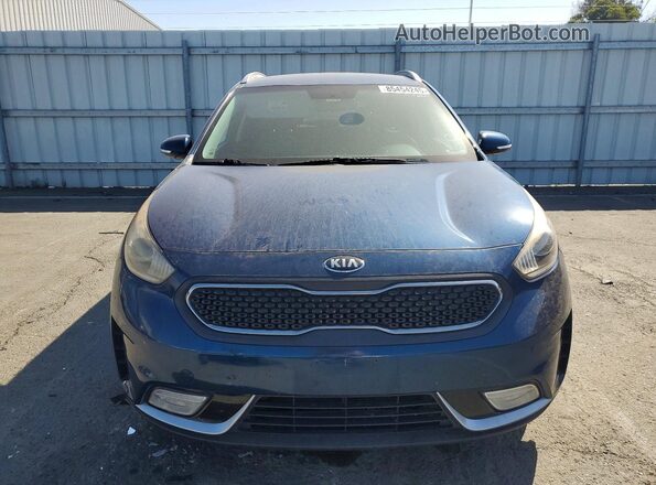 KNDCC3LC8J5161762 2018 KIA NIRO Синий Вид сзади