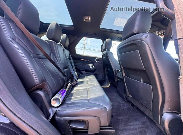 SALRG2RV0L2427595 2020 LAND ROVER DISCOVERY Black წინა სალონის ხედი