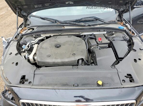 YV1A22ML7H1001984 2017 VOLVO S90 Black Vista del compartimento del motor