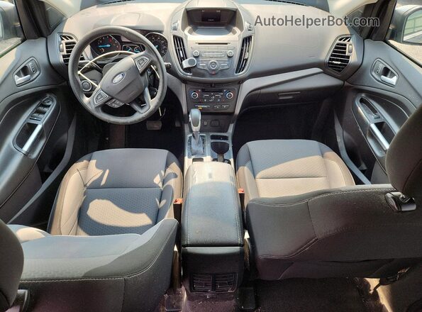 1FMCU9GD8JUB03042 2018 FORD ESCAPE Gray Вид щитка приладів