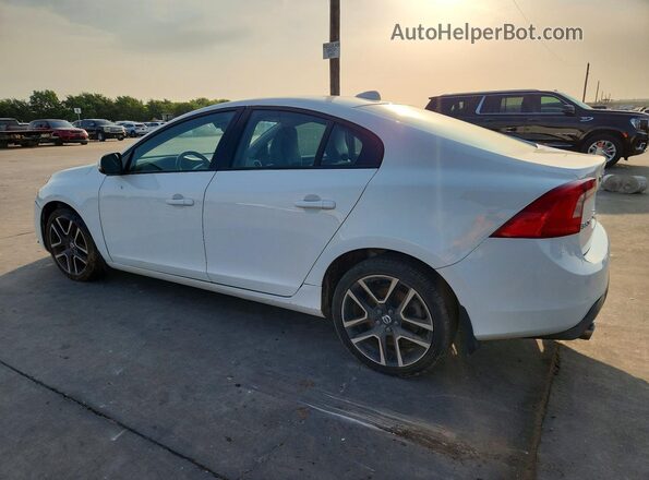 YV126MFL5J2452798 2018 VOLVO S60 White Trasero derecho
