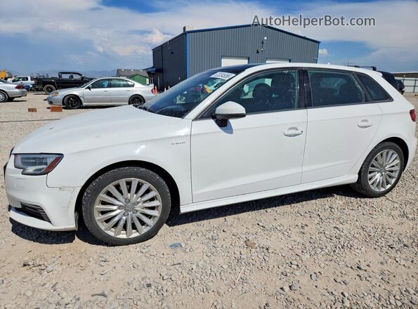 WAUUPBFF0HA044717 2017 AUDI A3 White Trasero izquierdo