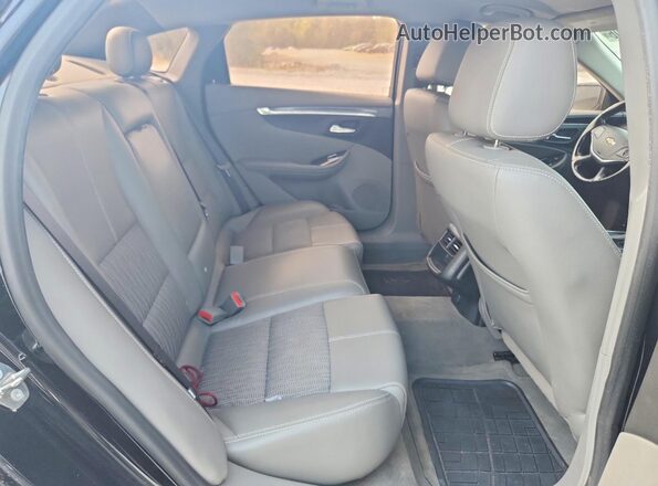 1G1105S30HU117695 2017 CHEVROLET IMPALA Black Rear interior view