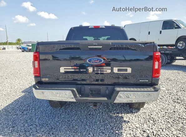 1FTEW1EP6PKE07822 2023 FORD F150 Black წინა სალონის ხედი