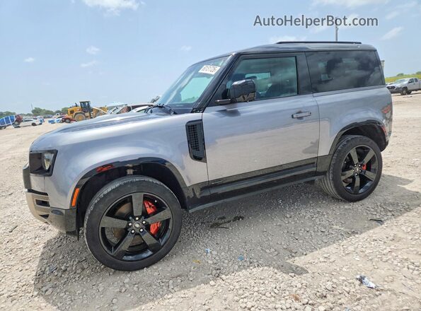 SALEX6RU2M2054333 2021 LAND ROVER DEFENDER Gray Tył lewy