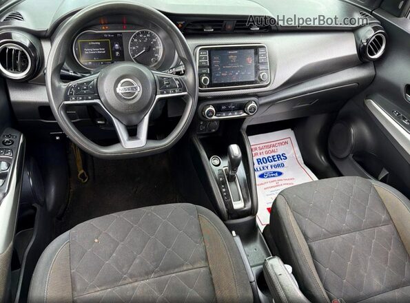 3N1CP5CV5LL573855 2020 NISSAN KICKS Black Vista de los asientos traseros