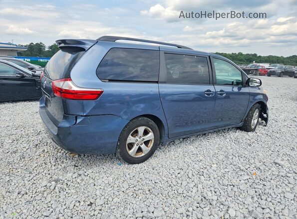 5TDKK3DCXGS727484 2016 TOYOTA SIENNA Blue Առջևի աջ