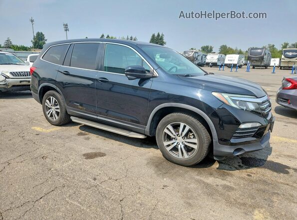 5FNYF6H85GB055232 2016 HONDA PILOT Черный Вид спереди