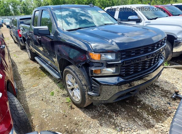 1GCRYBEK2LZ202389 2020 CHEVROLET SILVERADO Black Widok z przodu