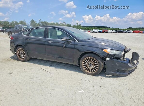 3FA6P0K98GR369822 2016 FORD FUSION Черный Вид спереди