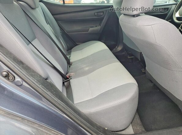 5YFBURHE3JP806021 2018 TOYOTA COROLLA Gray უკანა სალონის ხედი