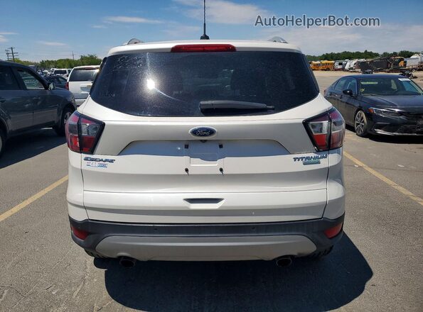 1FMCU0JD6HUC14042 2017 FORD ESCAPE White წინა სალონის ხედი