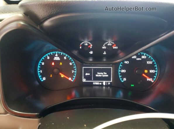 1GCHSBEA6K1119498 2019 CHEVROLET COLORADO Black Vista de los asientos traseros