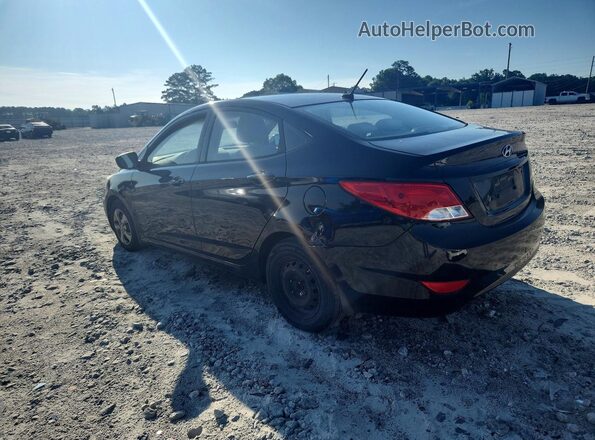 KMHCT4AE8GU003927 2016 HYUNDAI ACCENT Black Հետևի աջ