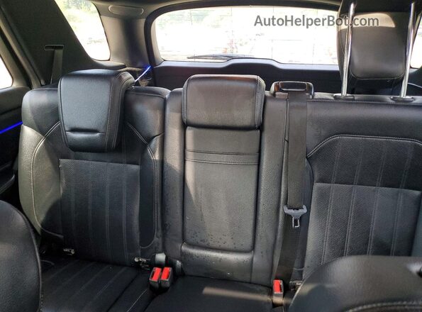 4JGDA5HB1JB110364 2018 MERCEDES-BENZ GLE Black Rear interior view