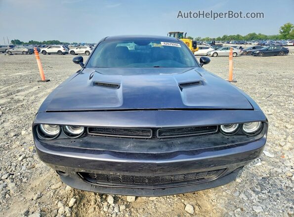 2C3CDZBT4GH245925 2016 DODGE CHALLENGER Black Вид ззаду