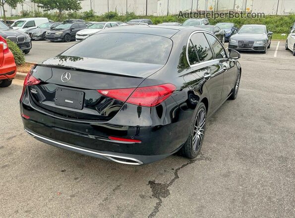 W1KAF4GB7PR117071 2023 MERCEDES-BENZ C Черный Передняя правая четверть