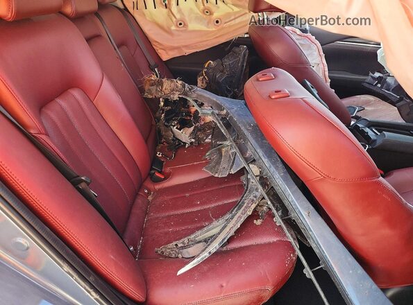 JM1GL1WYXM1617799 2021 MAZDA 6 Серый Вид задней части салона