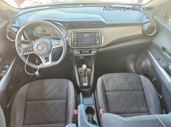 3N1CP5CU9KL565795 2019 NISSAN KICKS Red Vista del cuadro de instrumentos