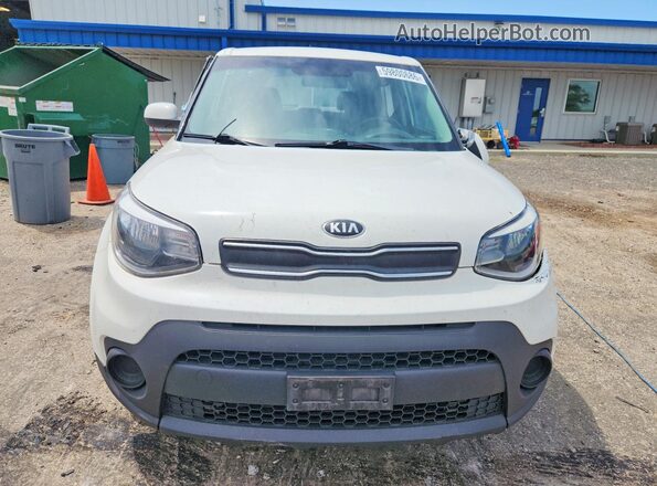 KNDJN2A20K7026030 2019 KIA SOUL White Հետևի տեսք