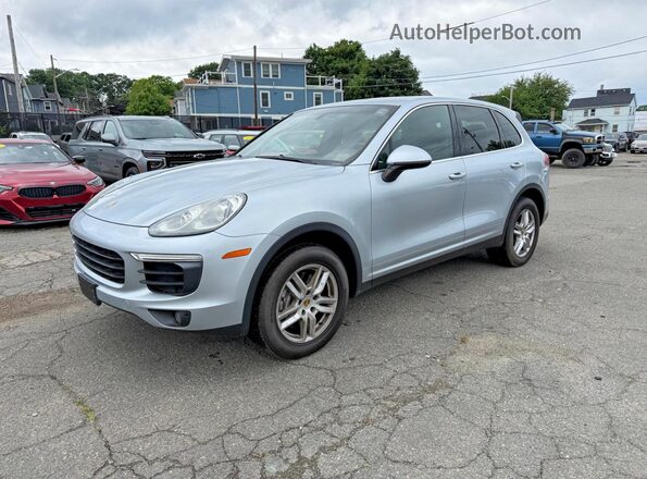 WP1AA2A24GLA09966 2016 PORSCHE CAYENNE Silver Rear right