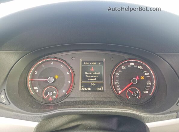 1VWSA7A36MC016874 2021 VOLKSWAGEN PASSAT White Вид задніх сидінь