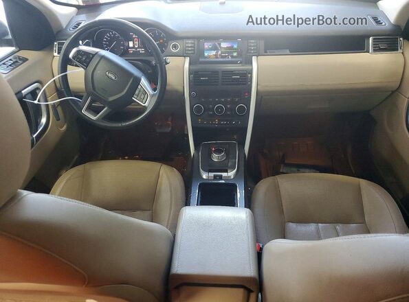 SALCR2BG1GH574006 2016 LAND ROVER DISCOVERY Blue ხელსაწყოთა პანელის ხედი