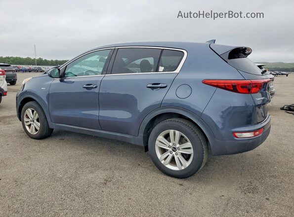 KNDPMCAC5H7117637 2017 KIA SPORTAGE Blue Задня права чверть