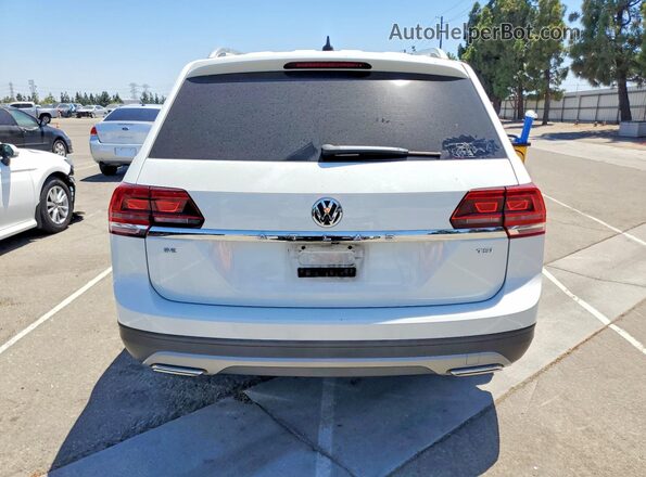 1V2CP2CA2JC592850 2018 VOLKSWAGEN ATLAS White Սալոնի դիմացի տեսք