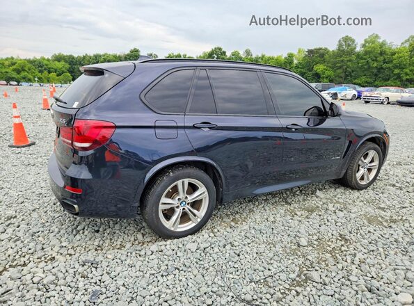 5UXKR6C50J0U14582 2018 BMW X5 Blue Առջևի աջ