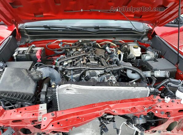 3TYLB5JN9ST076478 2025 TOYOTA TACOMA Red Engine compartment view