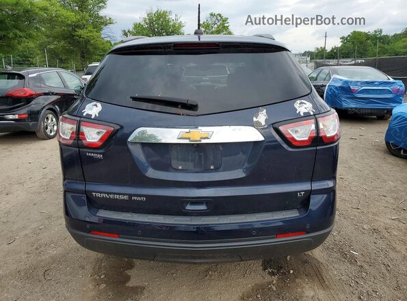 1GNKVHKD7HJ131822 2017 CHEVROLET TRAVERSE Blue უკანა ხედი