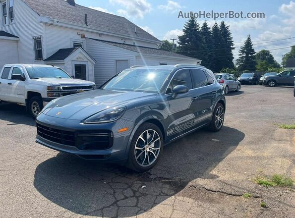 WP1AF2AY7LDA39117 2020 PORSCHE CAYENNE Blue Tył lewy