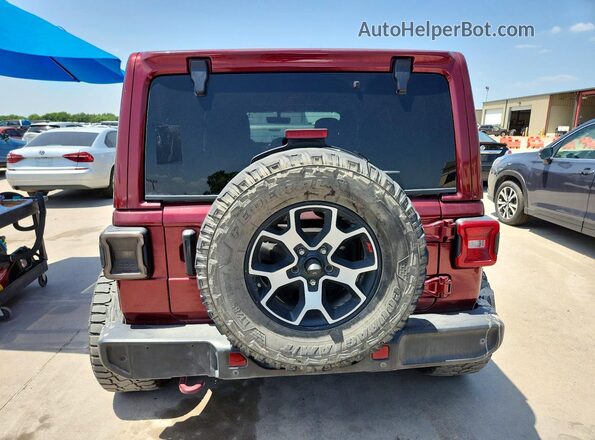 1C4HJXFG6MW569077 2021 JEEP WRANGLER Red Widok wnętrza z przodu
