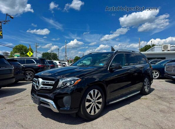 4JGDF6EE7JB176648 2018 MERCEDES-BENZ GLS Black Tył lewy