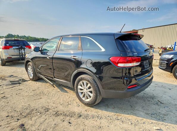 5XYPG4A34HG205370 2017 KIA SORENTO Black Tył prawy
