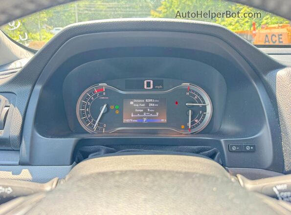 5FNYF6H52HB086462 2017 HONDA PILOT Blue Vista del cuadro de instrumentos