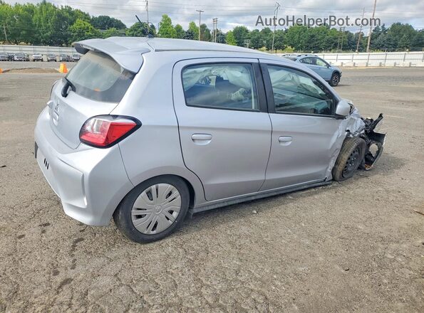 ML32AUHJXRH032286 2024 MITSUBISHI MIRAGE Silver Delantero derecho