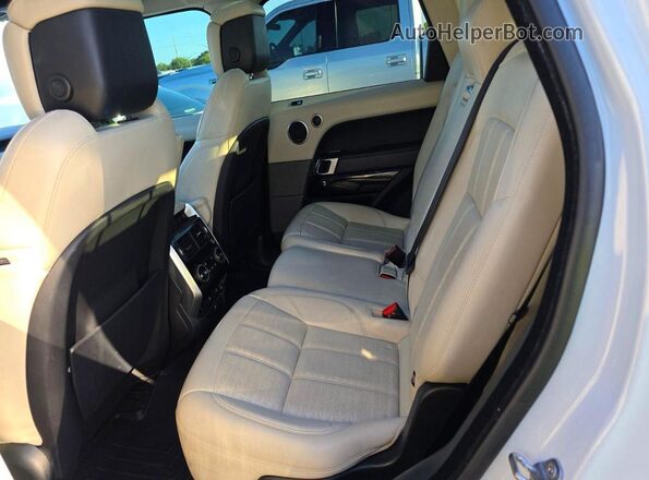 SALWV2REXJA188682 2018 LAND ROVER RANGE White Widok z tyłu
