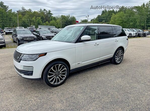 SALGS5RE3JA380542 2018 LAND ROVER RANGE White Tył prawy