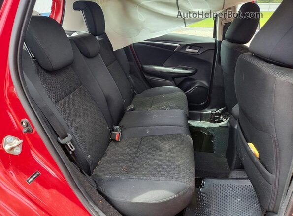 3HGGK5H59HM707713 2017 HONDA FIT Red Սալոնի հետևի տեսք