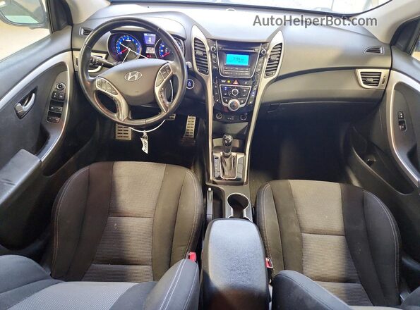 KMHD35LH5GU298602 2016 HYUNDAI ELANTRA Gray წინა პანელის ხედი