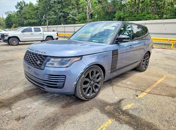 SALGS2RU8LA598291 2020 LAND ROVER RANGE ROVER Синий Задняя левая четверть