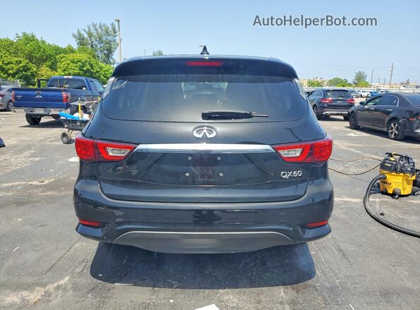 5N1DL0MN8JC507139 2018 INFINITI QX60 Black Սալոնի դիմացի տեսք