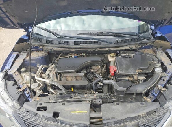 JN1BJ1CR4HW136245 2017 NISSAN QASHQAI Blue Widok komory silnika