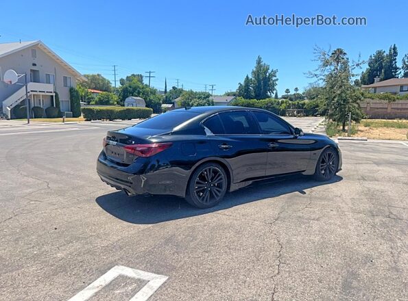 JN1EV7APXKM540059 2019 INFINITI Q50 Black Vista frontal