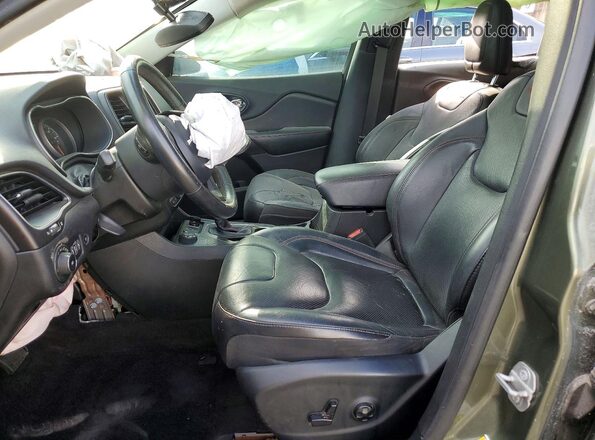 1C4PJMBX5KD169410 2019 JEEP CHEROKEE Green Առջևի վահանակի տեսք