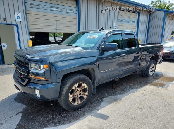 1GCVKREC1HZ366872 2017 CHEVROLET SILVERADO Gray Rear left